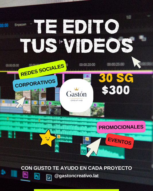 Edición de Video Profesional – 30 segundos